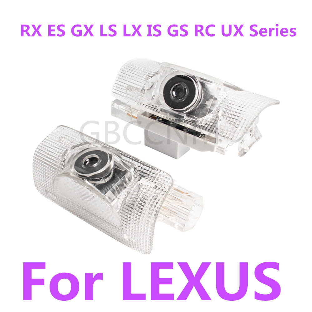 Rc Hobby Toucan - หลอดไฟติดประตูรถยนต์ LED เงาผีต้อนรับอุปกรณ์เสริมสำหรับ Lexus ES350 GX460