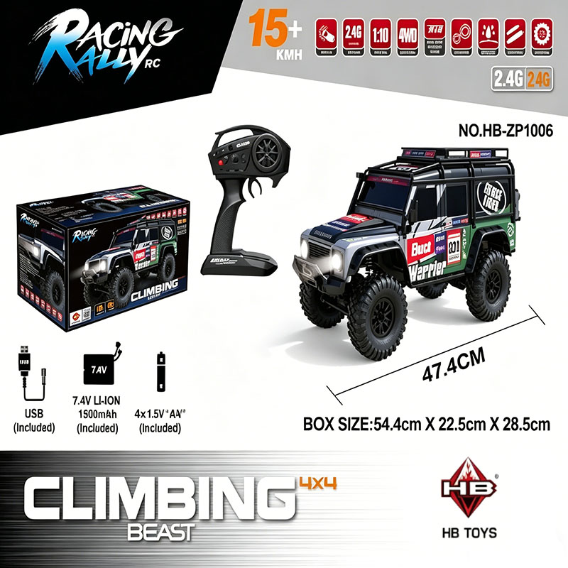 Rc Hobby Grade Truck - รถบังคับวิทยุ HB Zp1005 /1006 รีโมทคอนโทรล 2.4g