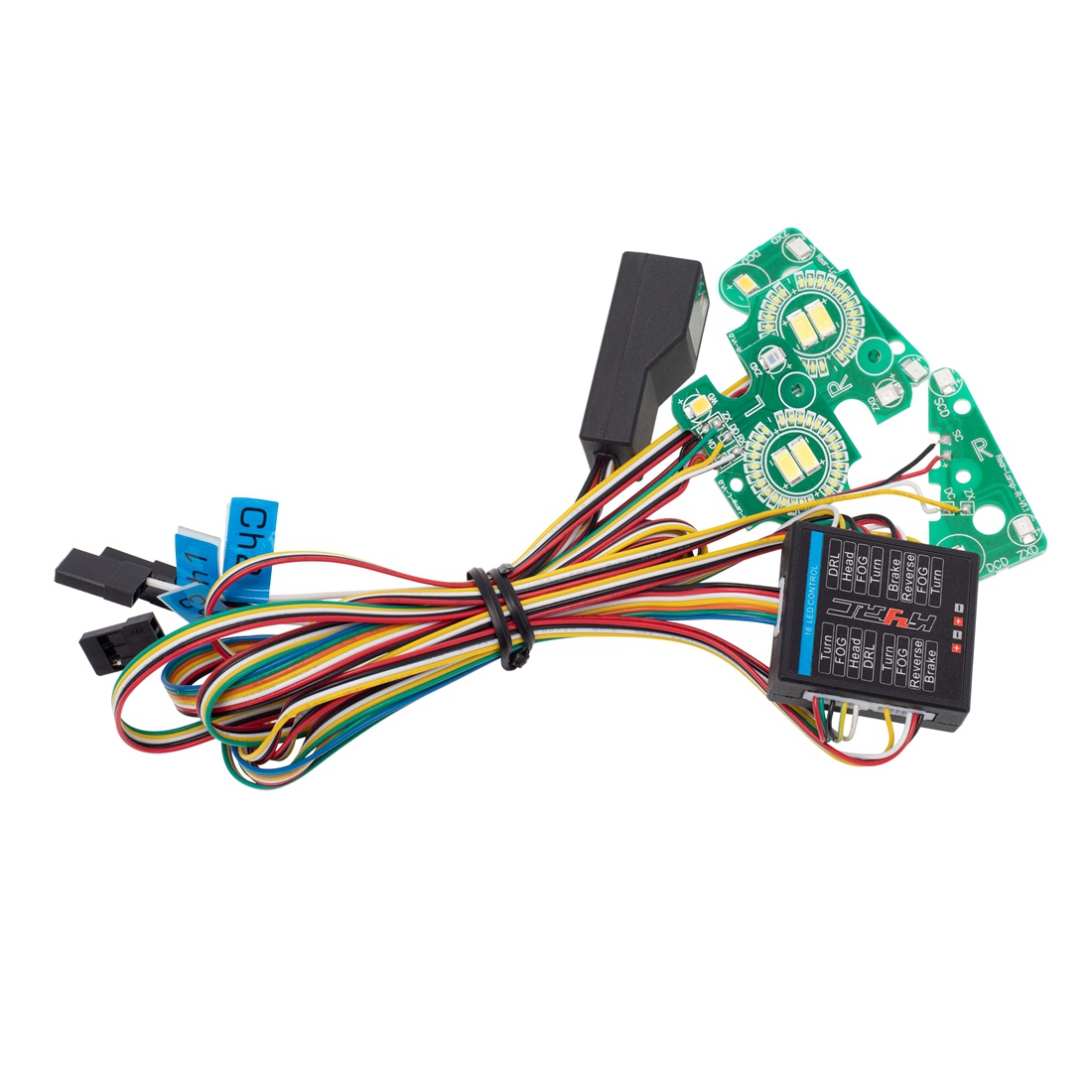 Rc Hobby Toucan - ระบบไฟ LED ด้านหน้าและด้านหลังกลุ่มสําหรับ Traxxas TRX4 Defender