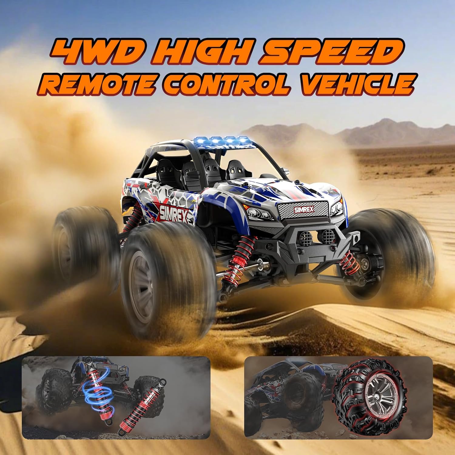 รถบรรทุกมอนสเตอร์บังคับวิทยุขน - Rc Hobby Grade Monster Truck บทวิจารณ์และราคา