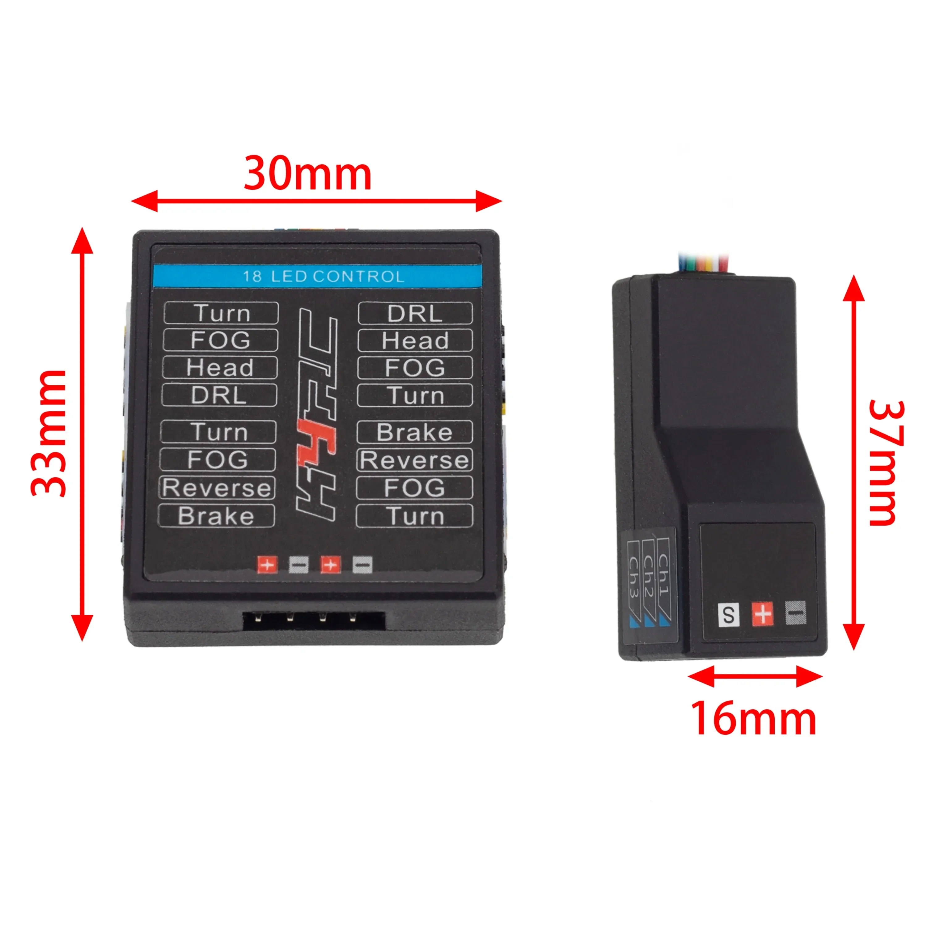 RC รถ 1/8 1/10 RC รถ 14 ไฟ LED - Rc Hobby Toucan บทวิจารณ์และราคา