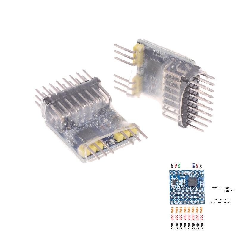1/2 ชิ้น SPP-SBUS PPM PWM โมดู - Receiver Sbus 8Ch บทวิจารณ์และราคา