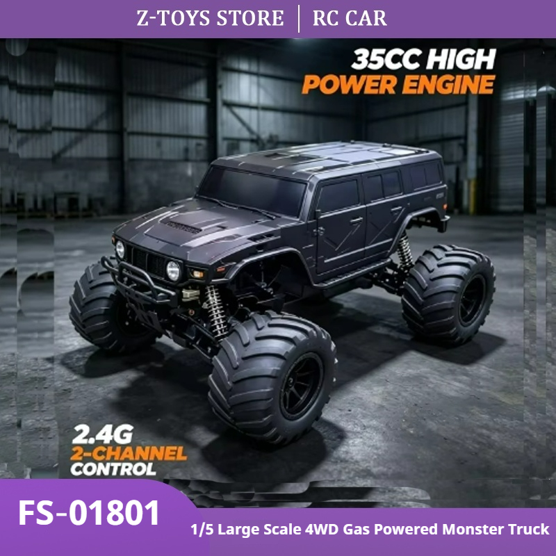 FS‑01801 รถบรรทุกมอนสเตอร์ RC  - Rc Hobby Grade Monster Truck บทวิจารณ์และราคา