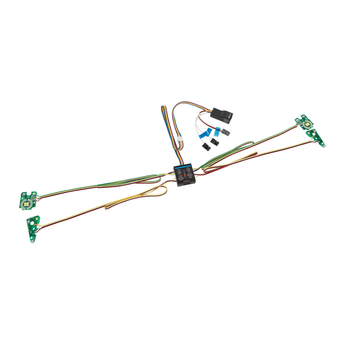 ระบบไฟ LED ด้านหน้าและด้านหลัง - Rc Hobby Toucan บทวิจารณ์และราคา