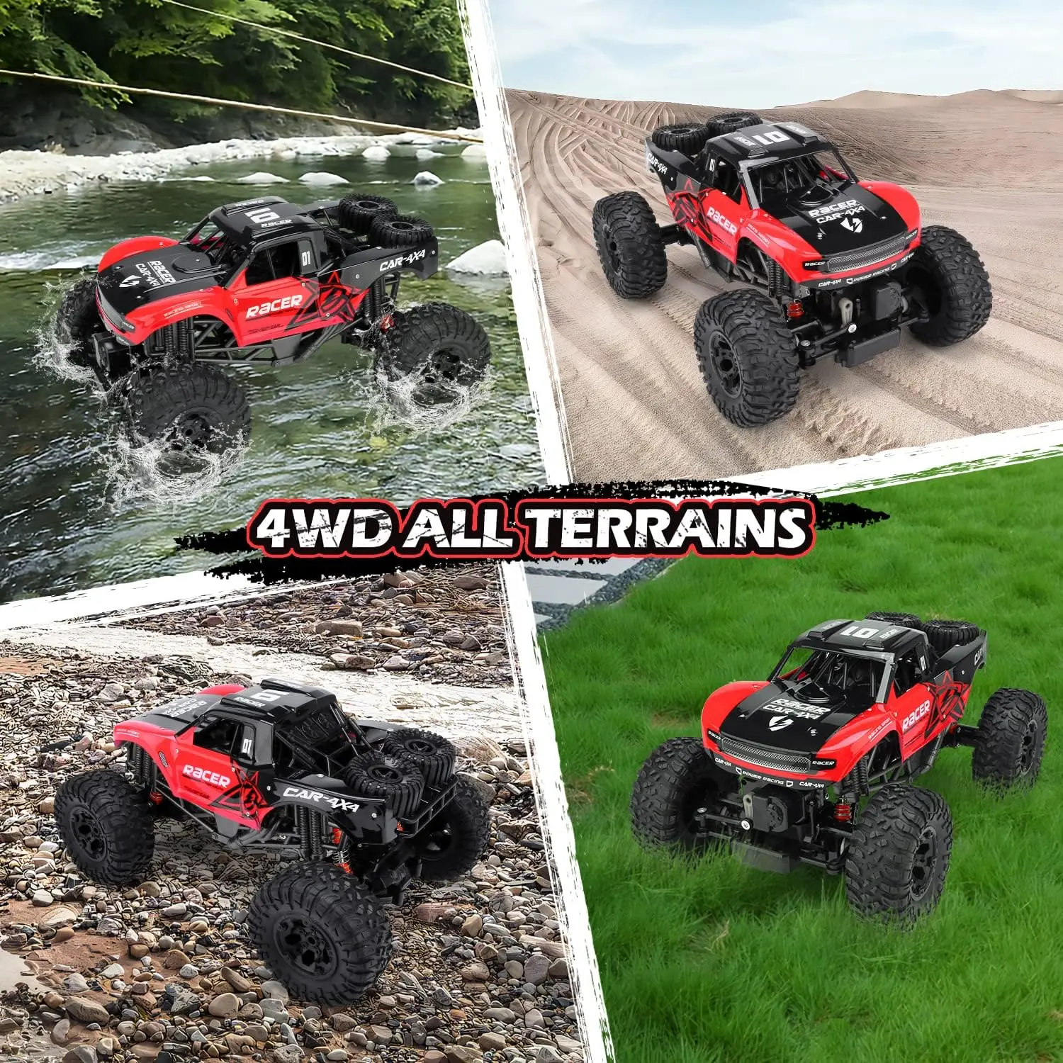 RC Trucks 4x4 Offroad Waterpro - Rc Hobby Grade Truck บทวิจารณ์และราคา